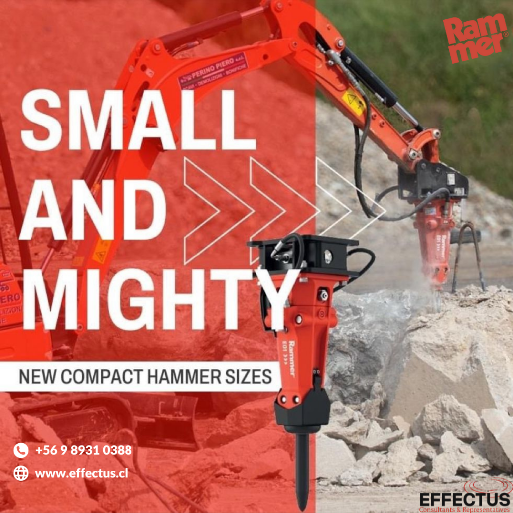 Rammer E04P: Potencia Compacta para Grandes Resultados